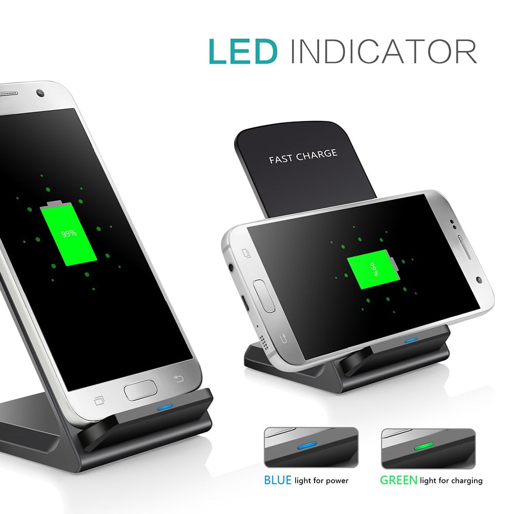 10W Wireless Fast Charging Dock Stand