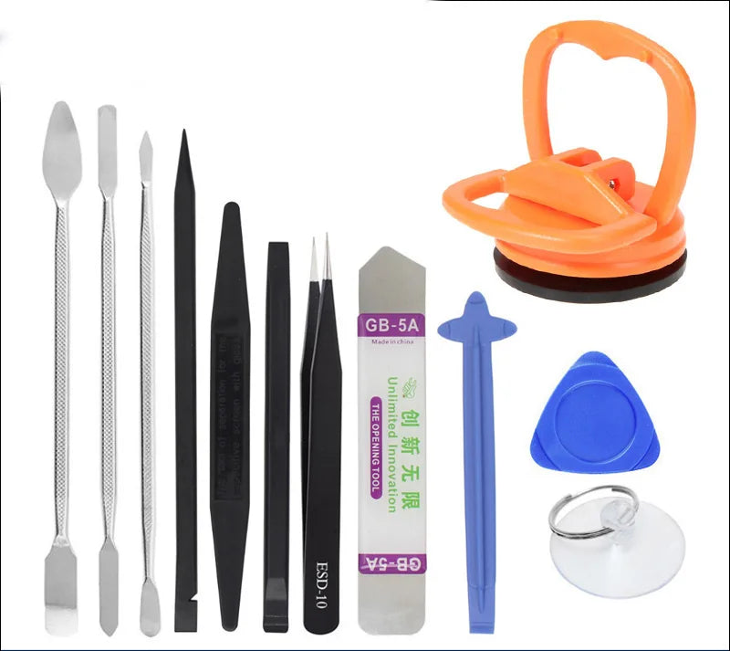 GZERMA Smartphones Repair Tool Sets Mobile Phone Repair Tools 14in 1With Screwdriver Kit For Iphone Cellphone Cell Phones
